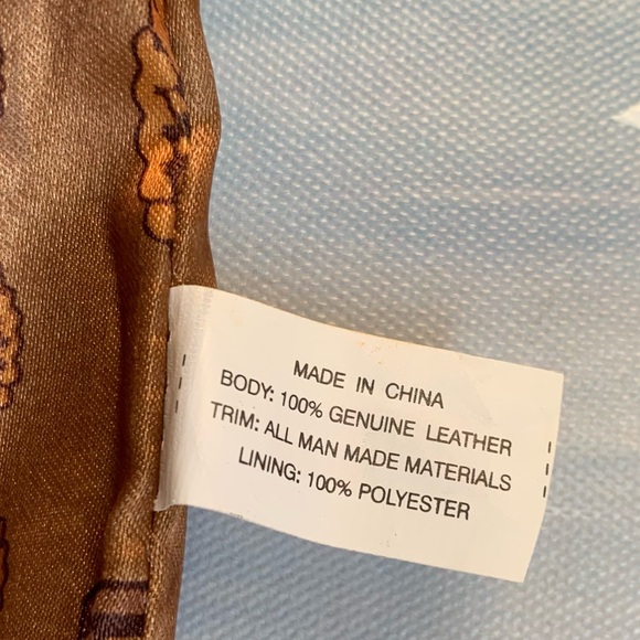 Tignanello 100% Genuine Leather Brown Crossbody Purse Vintage Academia Timeless - Picture 15 of 16